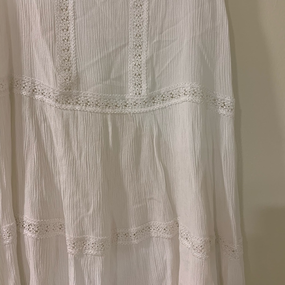 Adorable little white sun dress